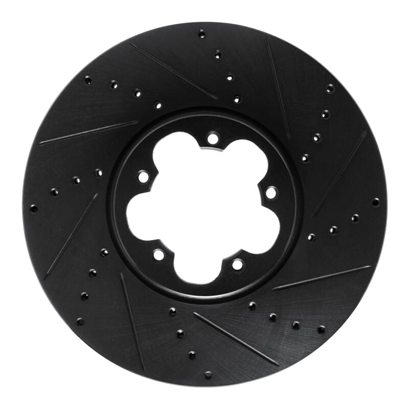 R1 Concepts — R1 14-19 Ford Transit (Mexico) Front Right Drilled & Slotted Black Brake Rotor
R1 Brake Rotor Drill