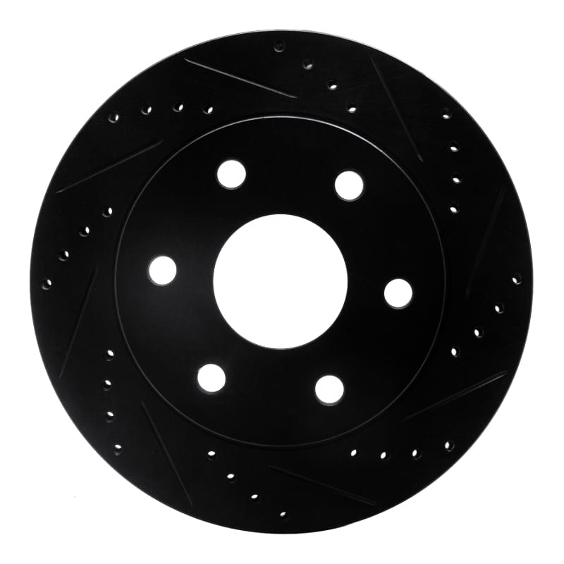 R1 Concepts — R1 04-05 Infiniti QX56 Front Right Drilled & Slotted Black Brake Rotor
R1 Brake Rotor Drill