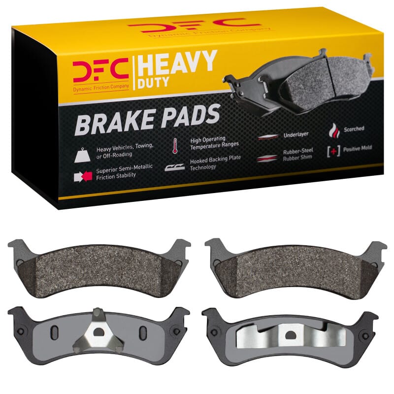 DFC — DFC 95-02 Ford Ranger (USA/Canada) Rear Heavy Duty Pads - Semi Metallic
DFC Brake Pad Set
