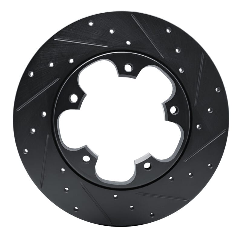 R1 Concepts — R1 15-25 Ford Transit-150 Rear Right Drilled & Slotted Black Brake Rotor
R1 Brake Rotor Drill