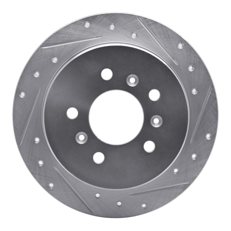 R1 Concepts — R1 06-10 Buick LaCrosse Rear Right Drilled & Slotted Silver Brake Rotor
R1 Brake Rotor Drill