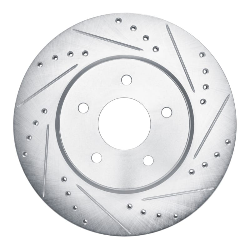 R1 Concepts — R1 19-24 Infiniti QX50 Rear Right Drilled & Slotted Silver Brake Rotor
R1 Brake Rotor Drill