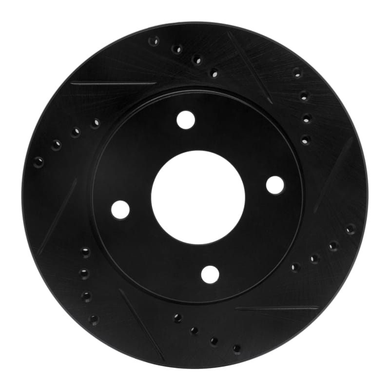R1 Concepts — R1 07-17 Nissan TIIDA (Mexico) Front Right Drilled & Slotted Black Brake Rotor
R1 Brake Rotor Drill