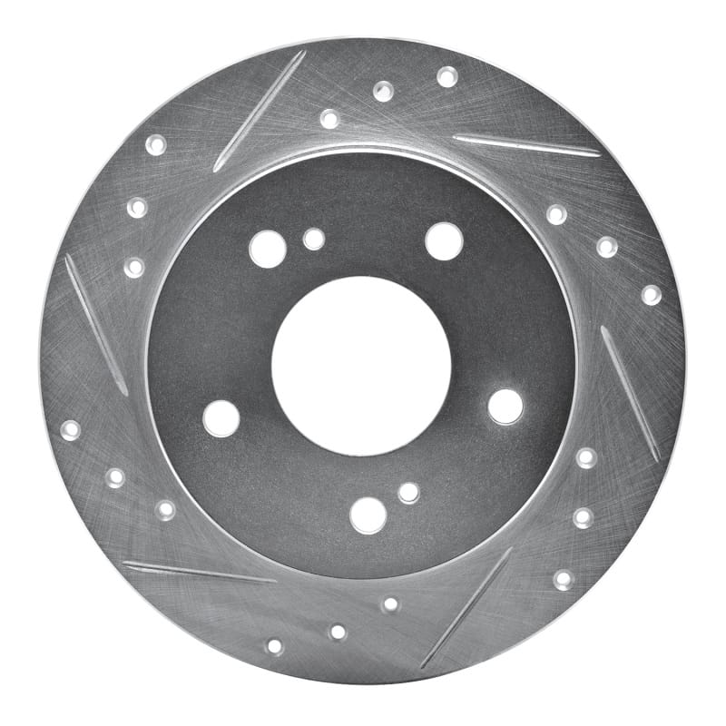 R1 Concepts — R1 89-93 Nissan Maxima Rear Left Drilled & Slotted Silver Brake Rotor
R1 Brake Rotor Drill
