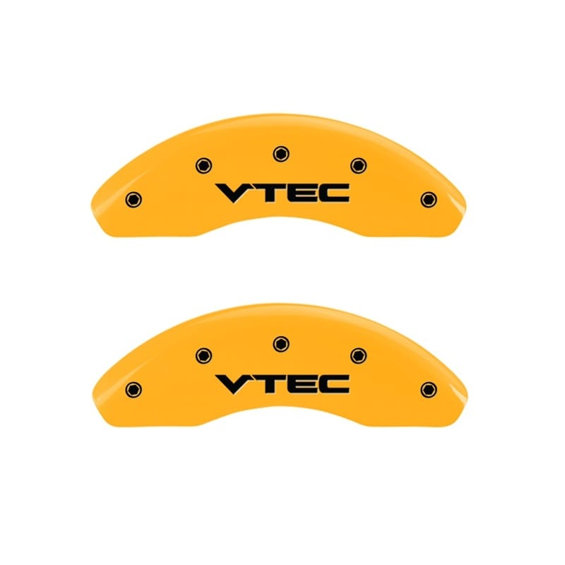 MGP — MGP 2 Caliper Covers Engraved Front Vtech Yellow Finish Black Characters 1997 Honda Civic
Caliper Covers