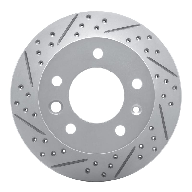 R1 Concepts — R1 02-06 Dodge Sprinter 2500 Front Left Drilled & Slotted Geo-Carbon Rotor