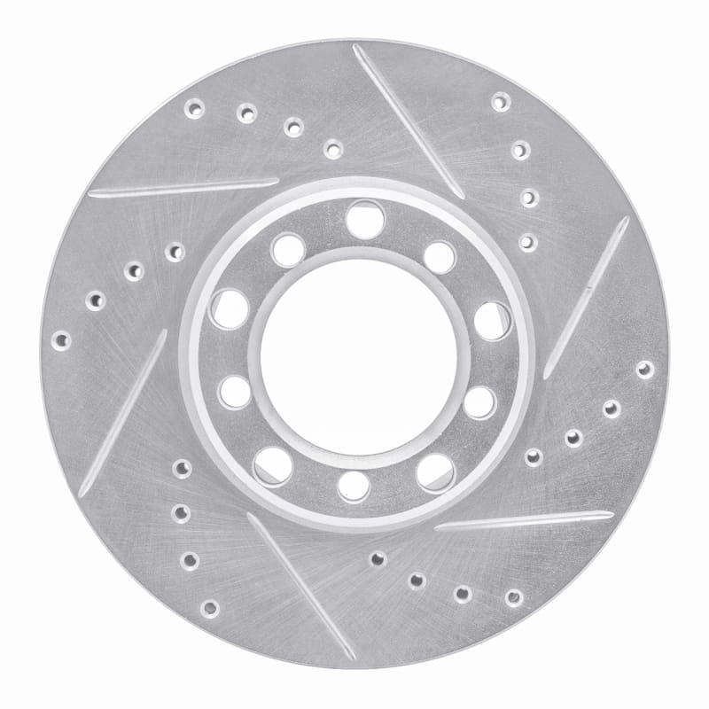 R1 Concepts — R1 72-74 Mercedes-Benz 350SL Front Right Drilled & Slotted Silver Brake Rotor
R1 Brake Rotor Drill