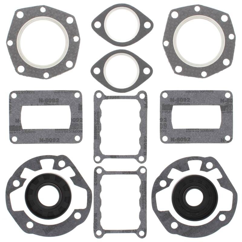 Vertex Pistons — Vertex Gaskets CCW Kioritz KEC 340 Reed Valve FC/2 Complete Gasket Kit w/ Oil Seals