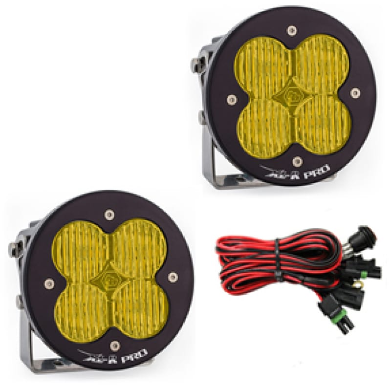 Baja Designs — Baja Designs XL R Pro Series Wide Cornering Pattern LED Light Pods - Amber
