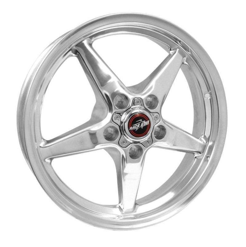Race Star — Race Star 92 Drag Star 17x4.50 5x4.50bc 1.75bs Direct Drill Polished Wheel