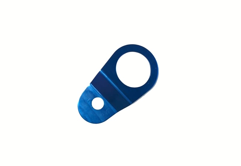 Torque Solution — Torque Solution Radiator Mount (Blue) : Mitsubishi Evolution 7/8/9