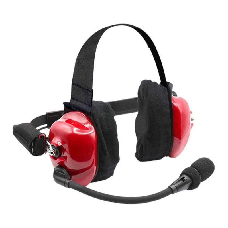 Rugged Radios — Rugged Radios H80 Track Talk Linkable Intercom Headset - Bring The Conversation... NASCAR event