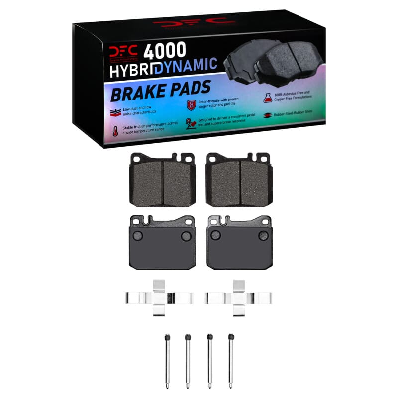 DFC — DFC 79-85 Mercedes-Benz 240D Front 4000 HybriDynamic Brake Pads and Hardware Kit
DFC Brake Pad Set