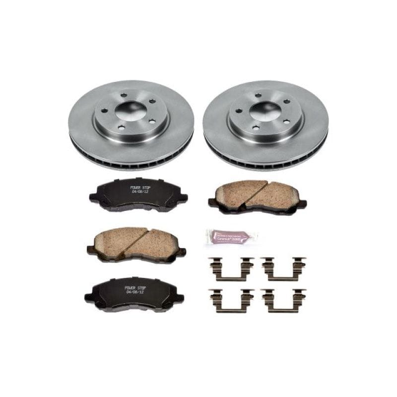 PowerStop — Power Stop 07-12 Dodge Caliber Front Autospecialty Brake Kit