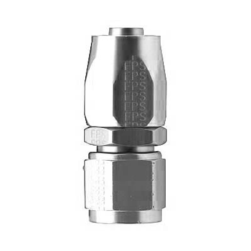 Fragola — Fragola -6AN Straight Pro-Flow Hose End Chrome