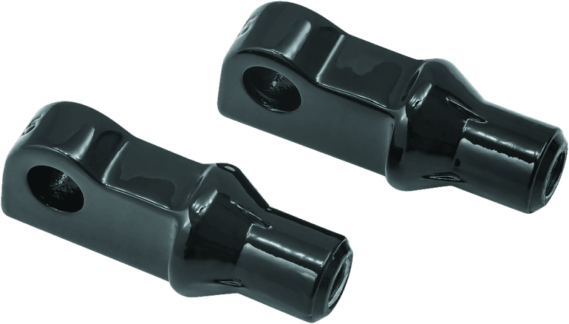 Kuryakyn — Tapered Peg Adapter, Gloss Black