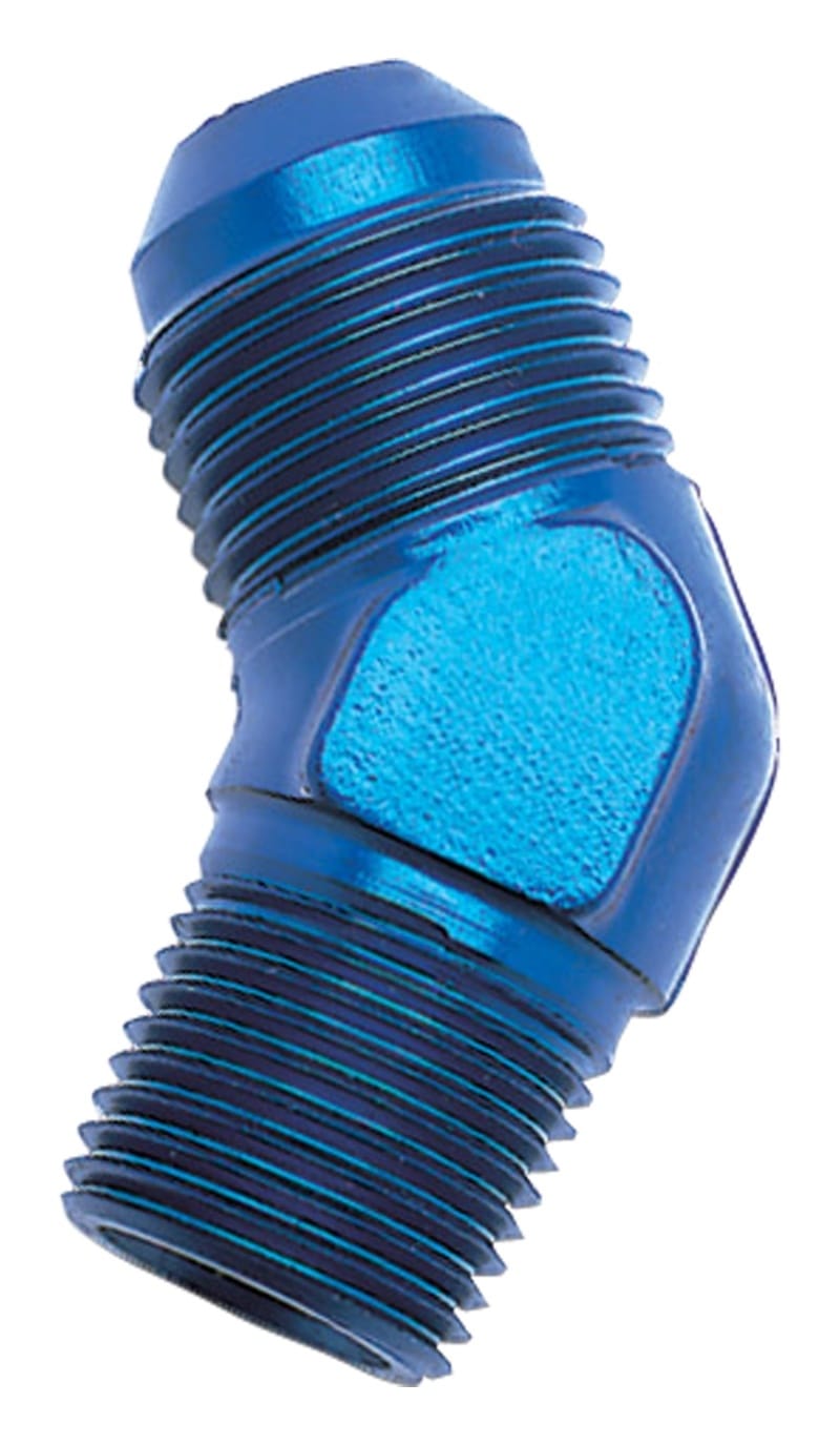 Russell — Russell Performance -12 AN to 3/4in NPT 45 Degree Flare to Pipe Adapter
Adapter Fitting