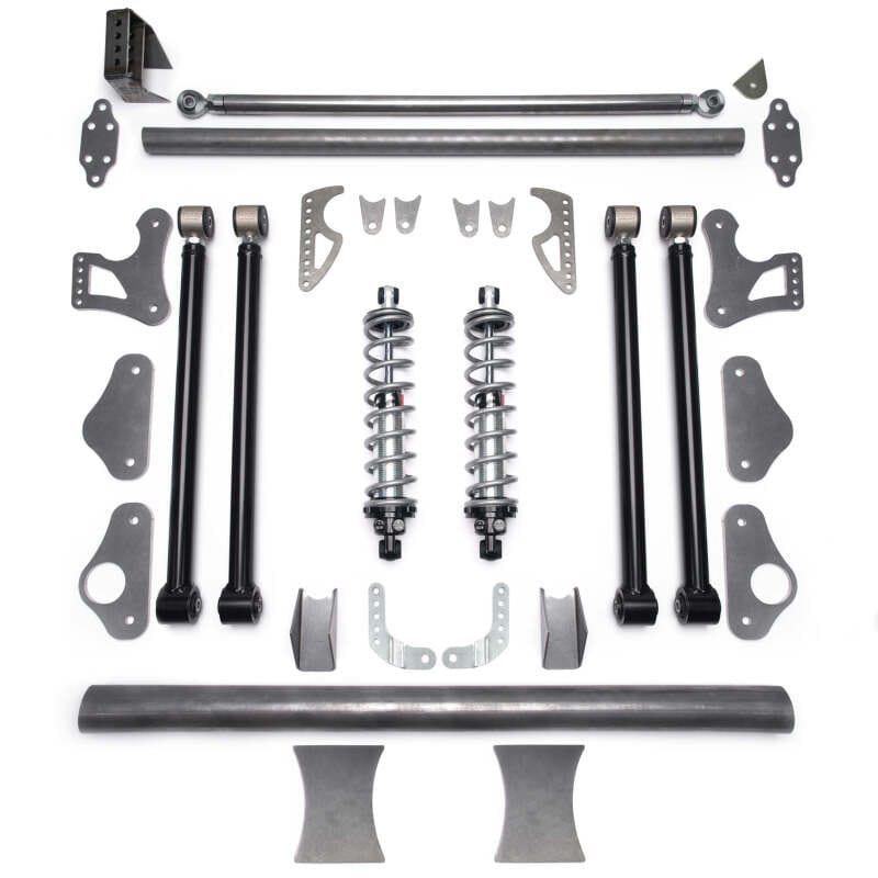 QA1 — QA1 Pro Parallel 4-Link System Double Adjust Coilovers- (Rear)
Four Link Kit