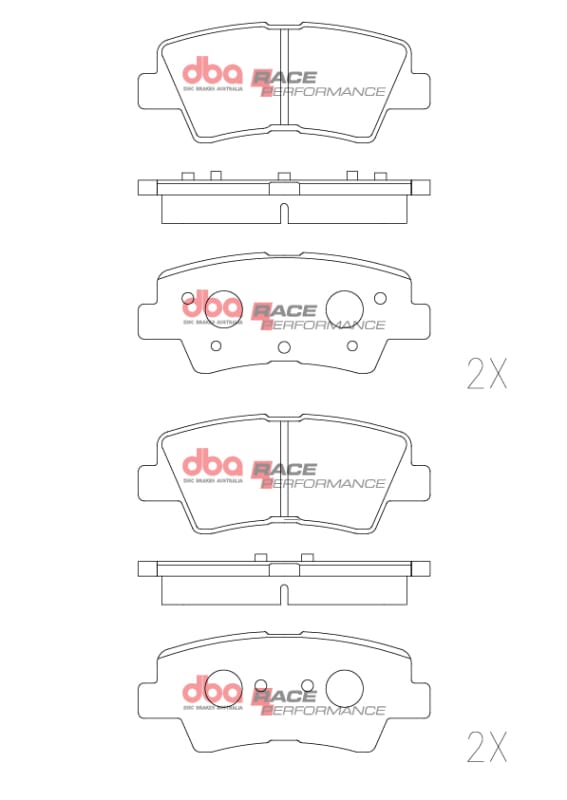 DBA — DBA 21-23 Hyundai Kona N-Line Rear RP Performance Brake Pads
Brake Rotor