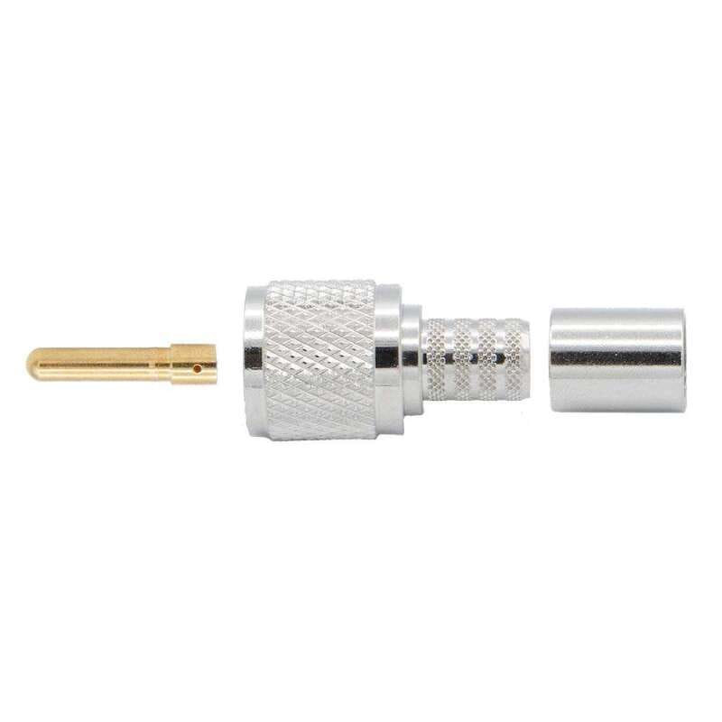 Rugged Radios — Rugged Radios Crimp-on Male PL-259 UHF Connector for Rugged LMR400-UF - RG8 Cable