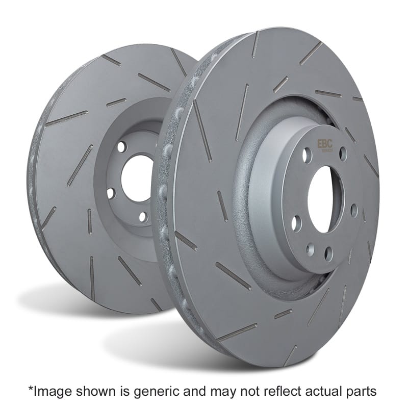 EBC — EBC 2012-2013 Mercedes-Benz B200 2.0L Turbo USR Slotted Front Rotors
Disc Brake Rotor Set