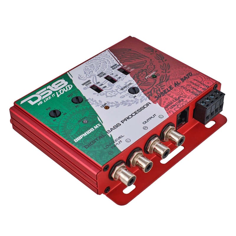 DS18 — DS18 2-Channel Low Level Input and 2-Channel Output Digital Bass Processor Mexico Design