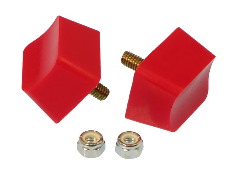 Prothane — Prothane Universal Bump Stop 1X1 3/4X1 7/16 Crvd Top - Red
BUMP STOPS