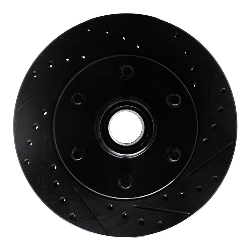 R1 Concepts — R1 94-02 Chevrolet C2500 Front Right Drilled & Slotted Black Brake Rotor
R1 Brake Rotor Drill
