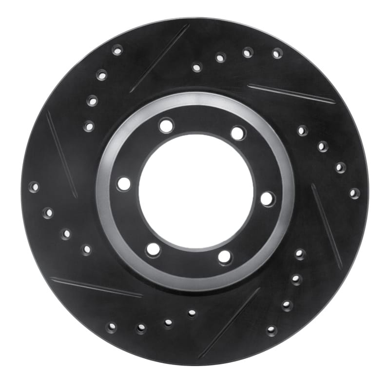 R1 Concepts — R1 84-87 Isuzu Pickup Front Left Drilled & Slotted Black Brake Rotor
R1 Brake Rotor Drill
