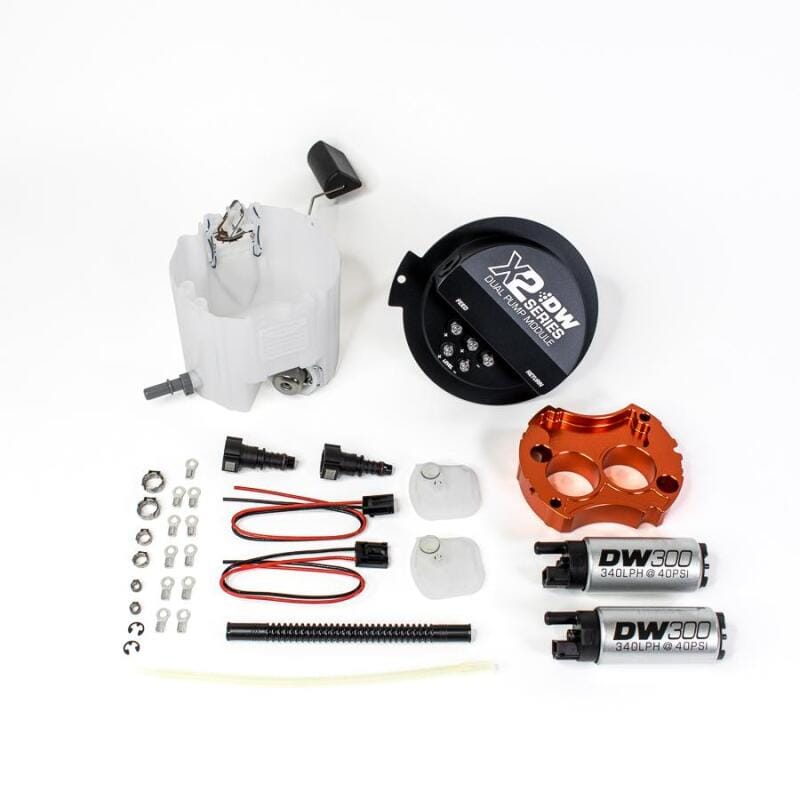 DeatschWerks — DeatschWerks 10-15 Chevy Camaro LS 3.7 V6/ SS LS3 X2 Series Fuel Pump Module w 2 DW300s
Modules