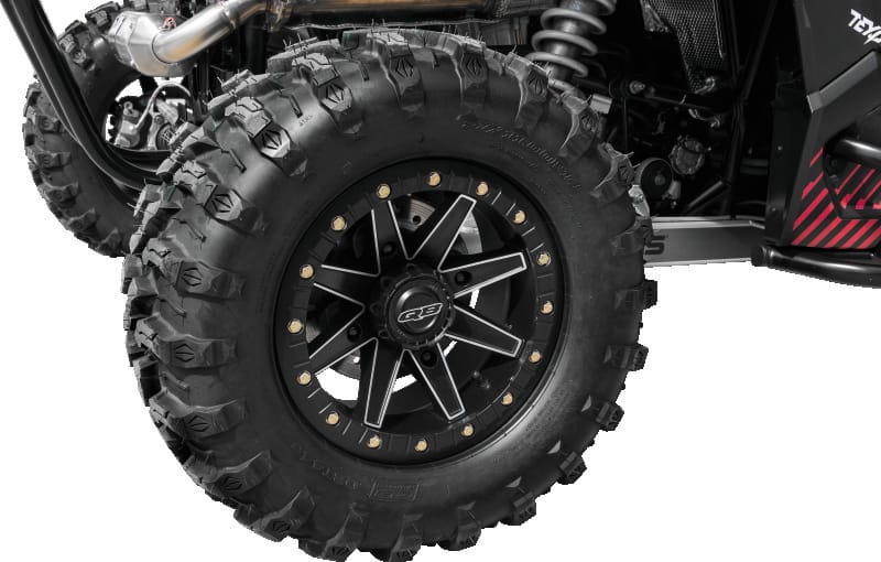 QuadBoss — QBT446 Radial Utility Tire, 27x11R-14, Rear, Non-Directional