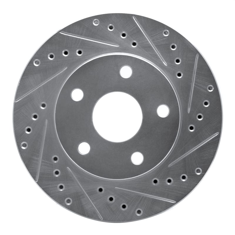 R1 Concepts — R1 91-96 Toyota Previa Front Right Drilled & Slotted Silver Brake Rotor
R1 Brake Rotor Drill