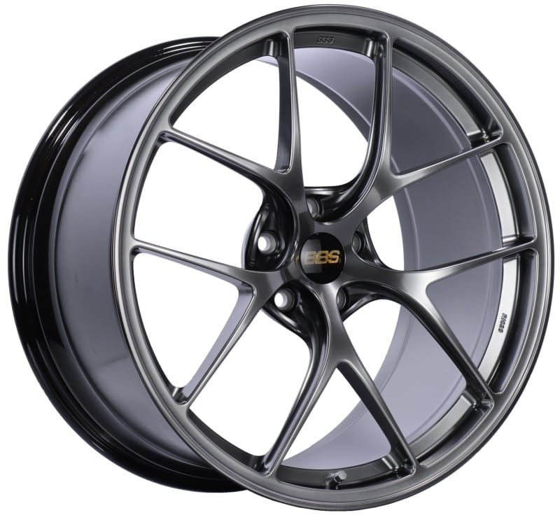 BBS — BBS RI-D 20x10 5x112 ET19 Diamond Black Wheel -82mm PFS/Clip Required