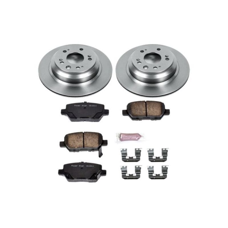 PowerStop — Power Stop 05-12 Acura RL Rear Autospecialty Brake Kit