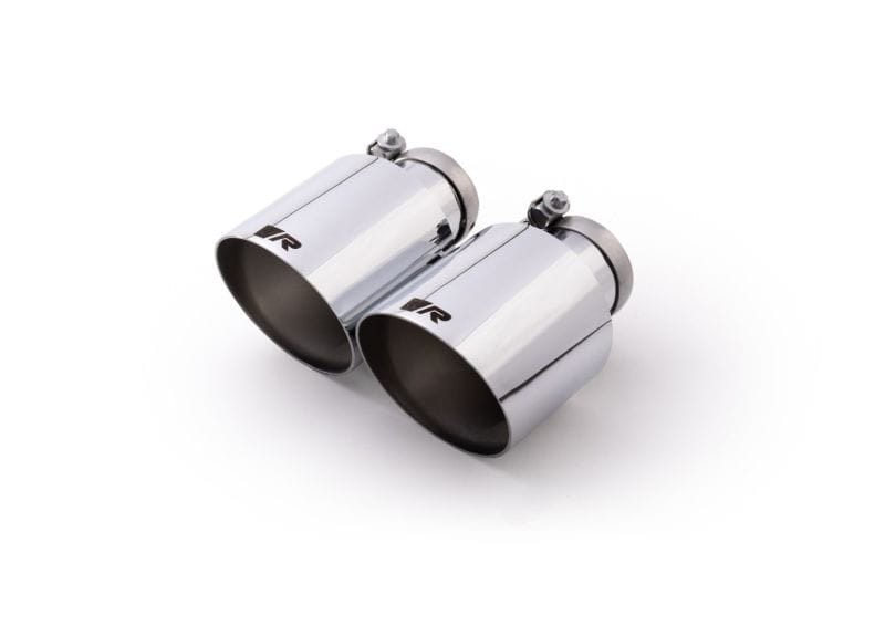 Remus — Remus Stainless Steel 115mm Angled Engraved Chrome Tail Pipe Set (Pair)