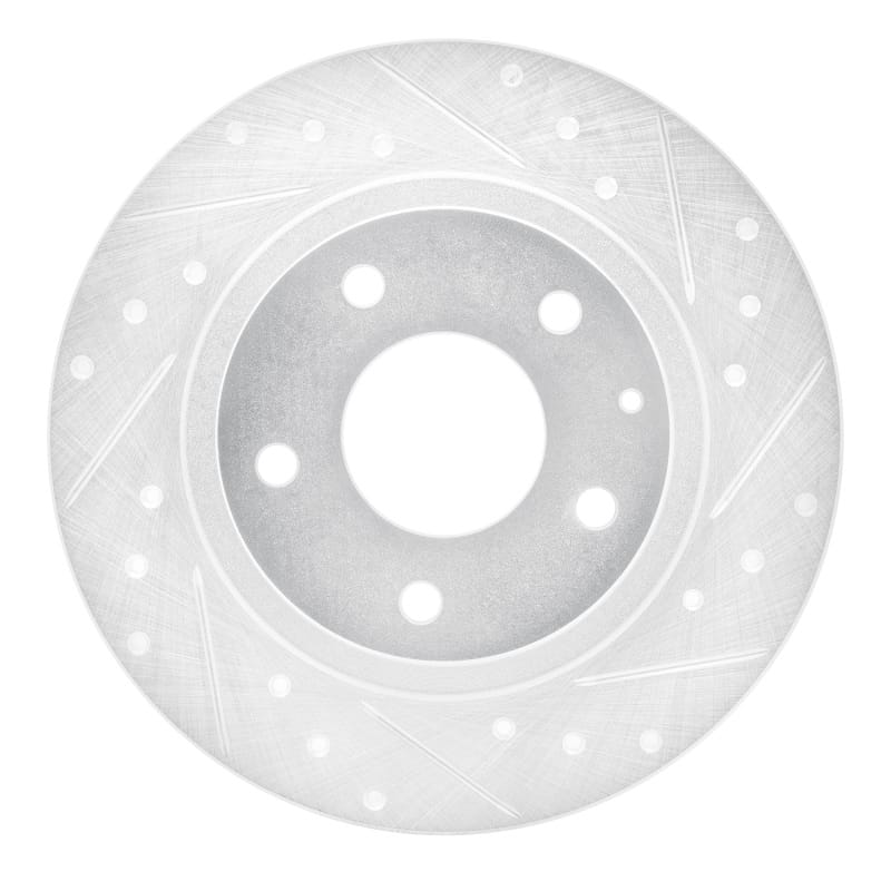 R1 Concepts — R1 14-21 Mazda 6 Rear Right Drilled & Slotted Silver Brake Rotor
R1 Brake Rotor Drill