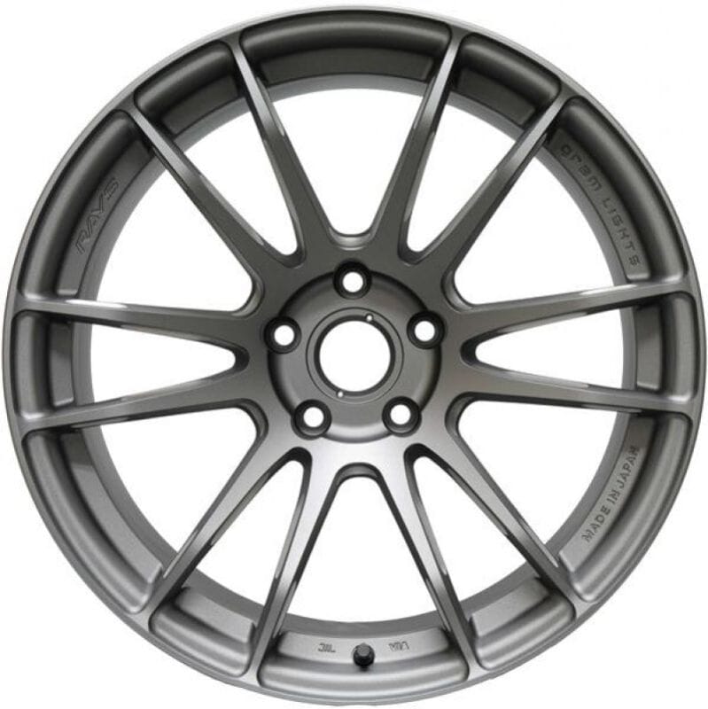 Gram Lights — Gram Lights 57XTREME Spec-D 18x9.5 +38 5x100 Semi Gloss Black Wheel