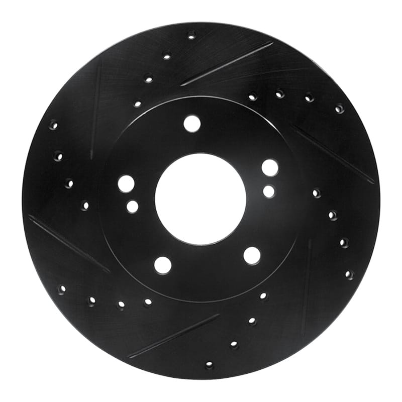 R1 Concepts — R1 89-99 Infiniti I30 Front Left Drilled & Slotted Black Brake Rotor
R1 Brake Rotor Drill