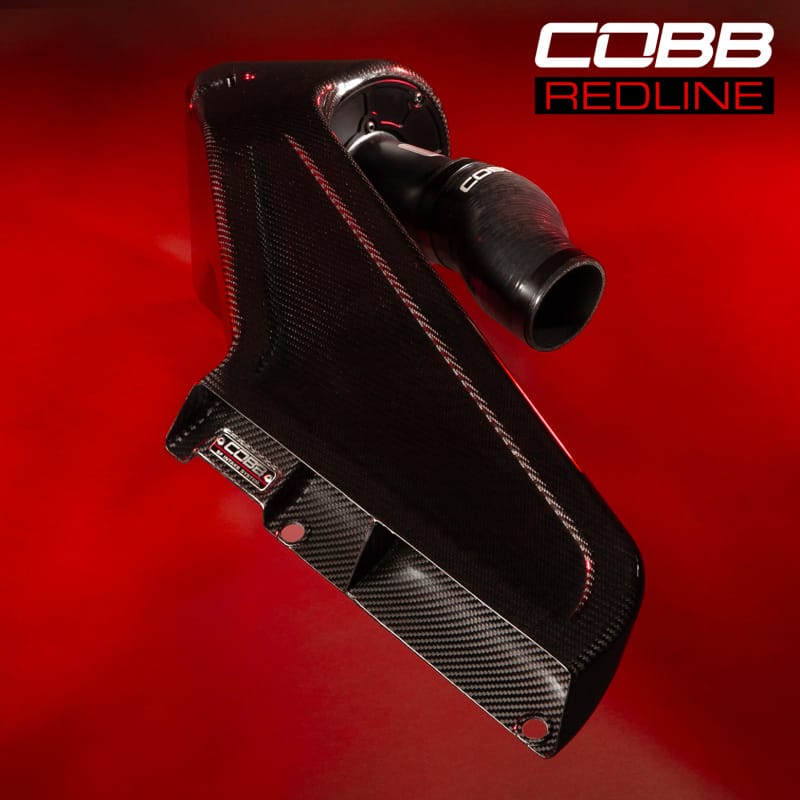 COBB — Cobb 15-20 Subaru STI Redline Carbon Fiber Intake System - Gloss Finish
