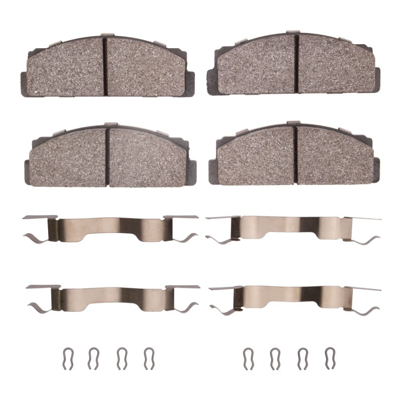 DFC — DFC 68-92 Fiat Strada Front 5000 Advanced Semi Metallic Brake Pads and Hardware Kit
DFC Brake Pad Set