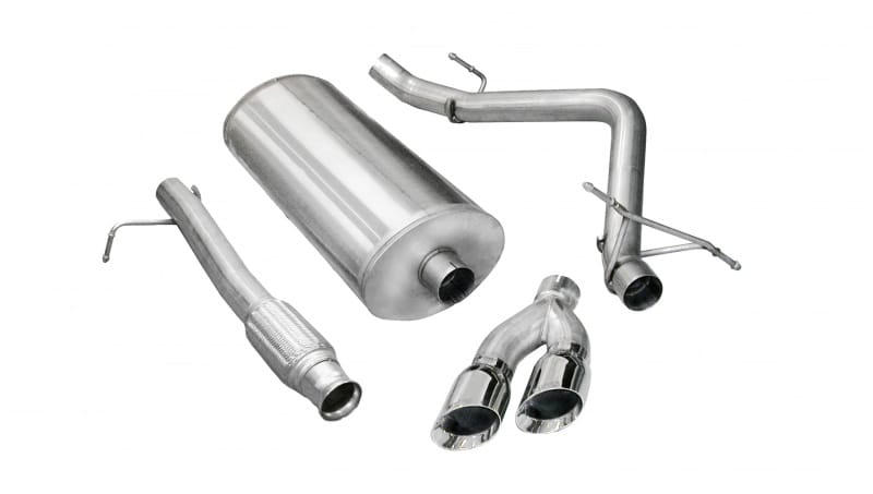 CORSA Performance — Corsa 2009-2013 Chevrolet Silverado Reg. Cab/Long Bed 1500 4.8L V8 Polished Sport Cat-Back Exhaust
Exhaust