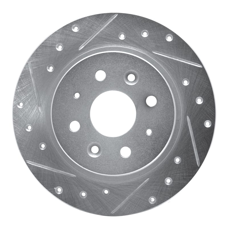 R1 Concepts — R1 98-03 Kia SEPHIA Rear Left Drilled & Slotted Silver Brake Rotor
R1 Brake Rotor Drill