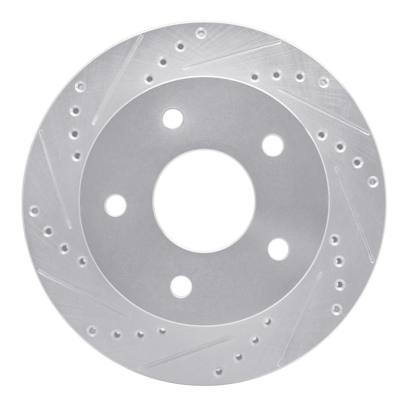R1 Concepts — R1 00-02 Dodge Ram 1500 Pickup Front Left Drilled & Slotted Silver Brake Rotor
R1 Brake Rotor Drill