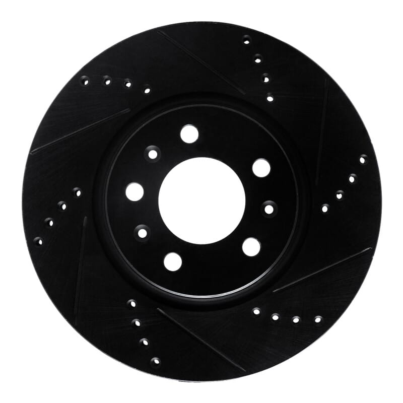 R1 Concepts — R1 06-10 Pontiac Solstice Front Right Drilled & Slotted Black Brake Rotor
R1 Brake Rotor Drill