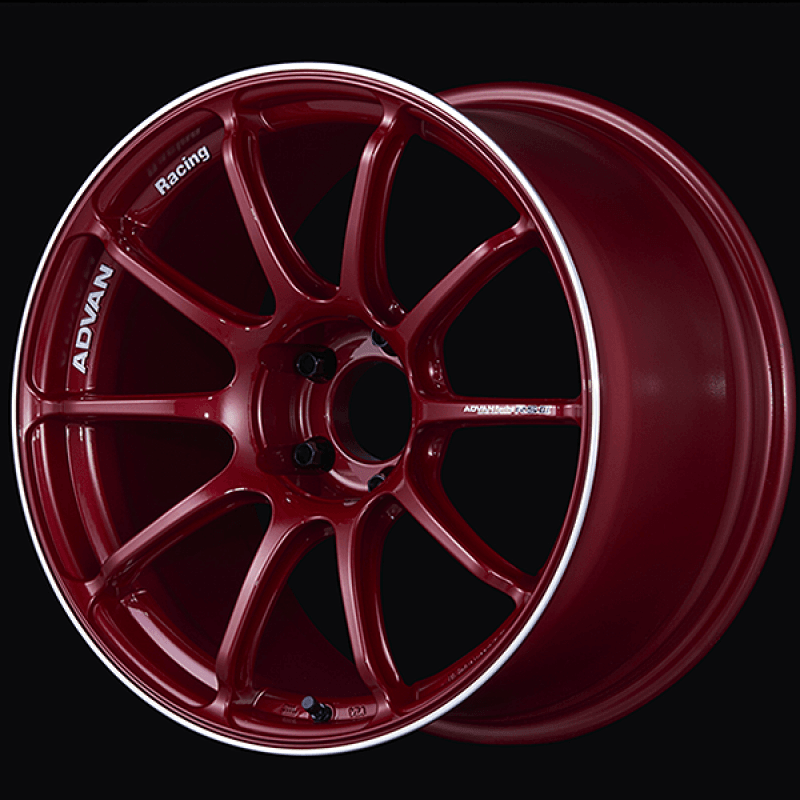 Advan — Advan RSIII 18x8.5 / +45 Offset / 5x114.3 / 73mm Bore / Racing Candy Red and Ring