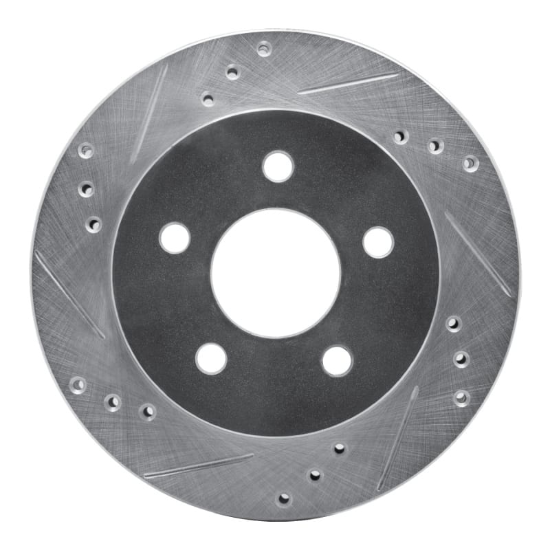 R1 Concepts — R1 90-92 Ford Taurus SHO Rear Left Drilled & Slotted Silver Brake Rotor
R1 Brake Rotor Drill