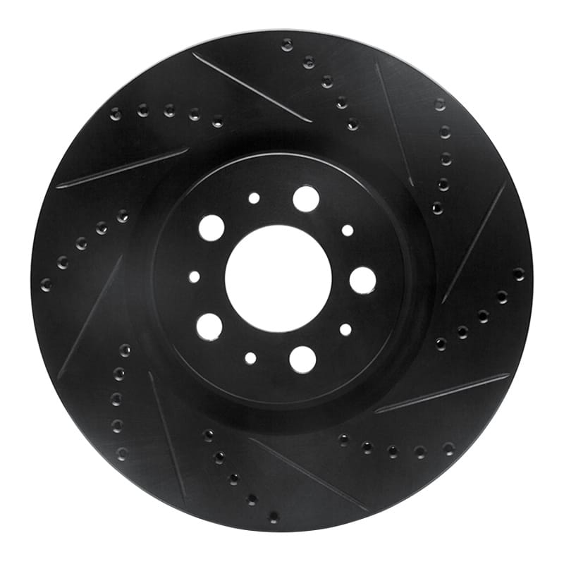 R1 Concepts — R1 04-07 Volvo V70 Front Right Drilled & Slotted Black Brake Rotor
R1 Brake Rotor Drill