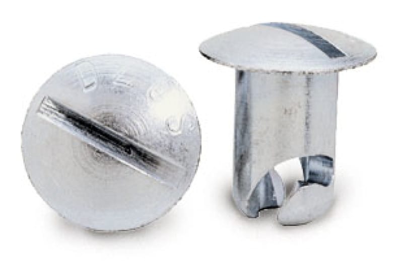 Moroso — Moroso Quick Fastener - Oval Head - 7/16in x .450in - Steel - 10 Pack