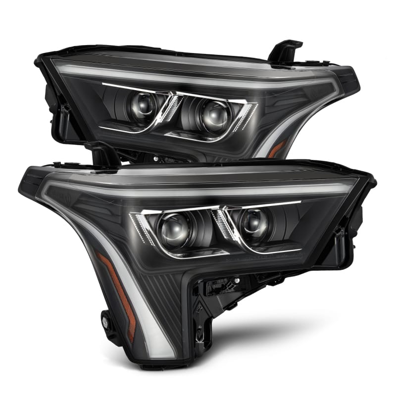 AlphaRex — AlphaRex 22-23 Toyota Tundra LUXX-Series Headlights Black w/White DRL - Req 810029 OR 810030
Projector Headlights