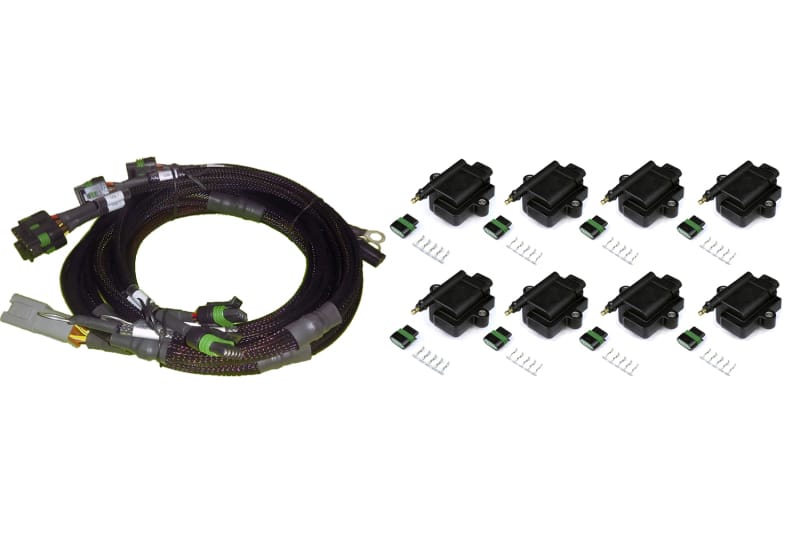 Haltech — Haltech 8 Channel High Output IGN-1A Inductive Coil & Harness Kit
Terminated Harness